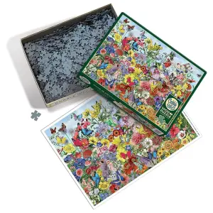 Butterfly Garden Jigsaw Puzzle 1000 Pieces