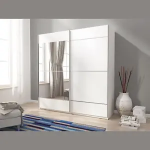 Mika 04 Sliding Door Corner Wardrobe Space-Saving & Stylish Storage Solution