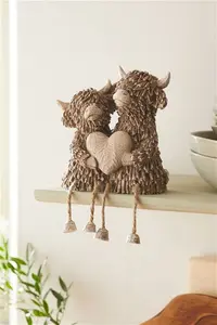 Next Brown Hamish The Highland Cow Ornament - Brown