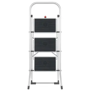 Hailo K60 Aluminium Folding Step Stool - 3 Steps