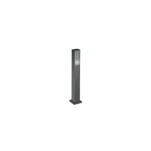 Luminosa Pulsar 1 Light Outdoor Bollard Anthracite IP44, E27