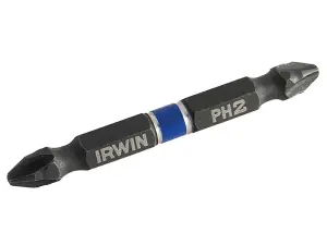 IRWIN Impact Double-Ended Screwdriver Bits Phillips PH2 60mm (Pack 2)