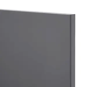 GoodHome Stevia Gloss anthracite Slab Door & drawer 300mm