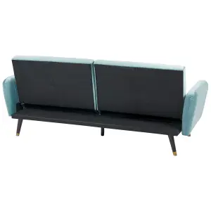 Sofa Bed VIMMERBY Light Blue Velvet