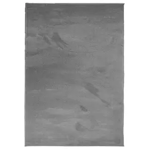 Rug OVIEDO Short Pile Anthracite 120x170 cm