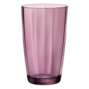 Bormioli Rocco - Pulsar Highball Glasses - 470ml - Purple - Pack of 6