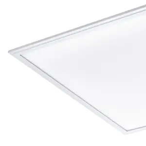 EGLO Salobrena 1 White Aluminium LED Ceiling Light