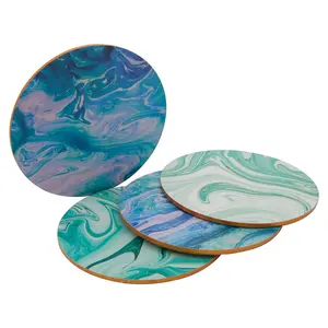 Maison by Premier Mimo Set of 4 Cork Coasters