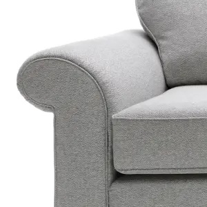 Ingrid 3 Seater Sofa in Light Grey