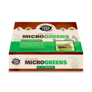 Grow Your Own Microgreens Full Kit  Seed Propagator Gardening Gift Set  Harvest in up to 2 Weeks. Seeds Included