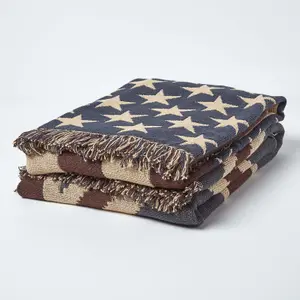 Homescapes Cotton Union Jack Flag Throw