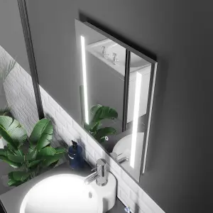 Harper & Harlow 390x500 Lynx LED Illuminated Bathroom Mirror