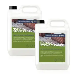 Stonecare4U - Natural Stone Cleaner (10L) - Removes Dirt, Algae, Grime and More Within 2-4 Hours