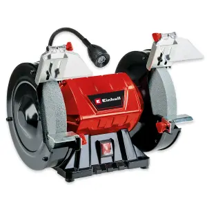 Einhell Bench Grinder Includes Coarse K36 and Fine K60 Grinding Wheels Powerful 400W Vibration Damping Feet TC-BG 200 L