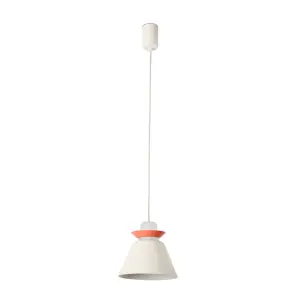 Luminosa Naos Pendant Beige 23cm 1x E27