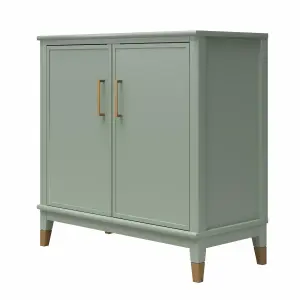 Westerleigh Cabinet with 2 Doors Pale Green