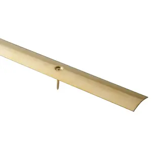 DECOR25 Gloss Bronze effect Cover strip (L)93cm (W)30mm