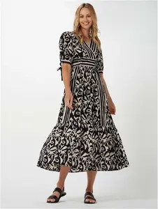 Monsoon Artisan Studio Eliza Batik Print Midi Dress