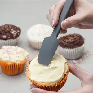 Zeal Silicone Mini Baking Spatula, Dark Grey