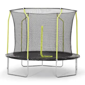 Plum 12ft Wave Springsafe Trampoline and Enclosure