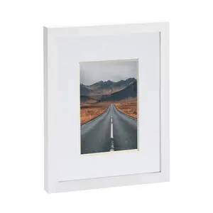 Photo Frame with 4" x 6" Mount - 8" x 10" - White Mount