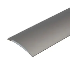 A03 30mm Anodised Aluminium Self Adhesive Door Threshold Strip - Inox, 0.93m