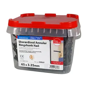 TIMCO Annular Ringshank Nails Sherardised - 65 x 3.35