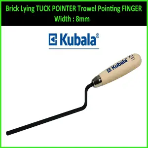 Brick Lying TUCK POINTER Trowel Pointing FINGER Width 8mm