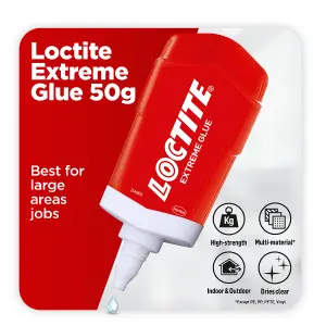 Loctite Transparent Multi-purpose Glue 45ml