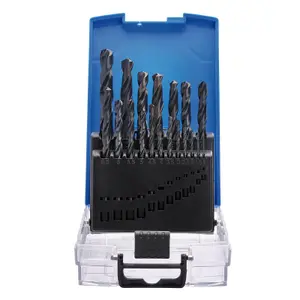 Draper Black HSS Drill Bit Set (19 Piece) 08850