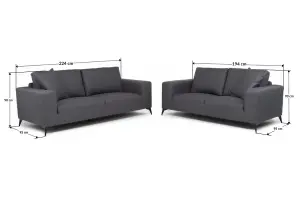 Furniture Stop - Brigitte 3&2 Sofa Set