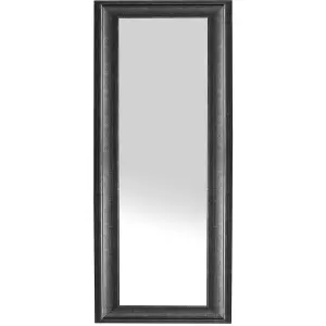 Beliani Retro Wall Mirror LUNEL Black