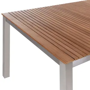 Garden Table Wood Light Wood VIAREGGIO