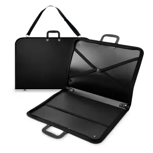 A3 Black Water Proof Portfolio Design Case Art Work Painting Folder Bag