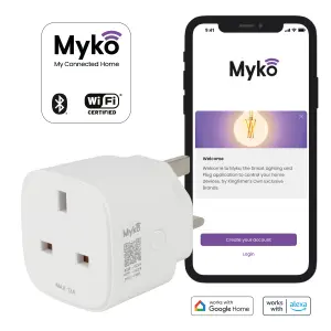 LAP Myko Compact Smart Plug With energy monitoring 240V