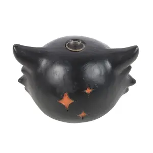 Something Different Feline Frights Cat Backflow Incense Burner Black (One Size)