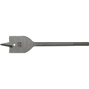 30mm x 152mm Premium Hardened Wood Drill Bit with Hex Shank for Precision Woodworking