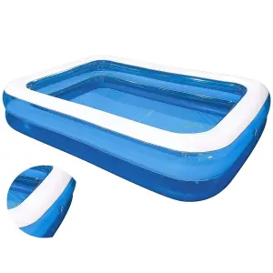 Wadan 2M Large Paddling Pool for Kids - Family Pool for Kids and Adults - Inflatable Pool for kids Swimming or Paddling