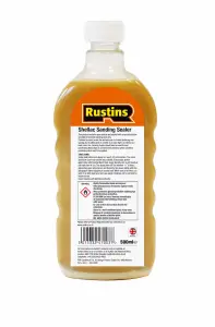 Rustins Shellac Sanding Sealer - 500ml