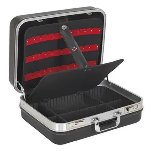 Sealey Tool Case ABS 475 x 365 x 185mm Supplied With Two Keys Black AP607