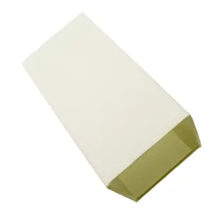 Contemporary and Stylish Soft Cream Linen Fabric Tall Rectangular 25cm Lampshade