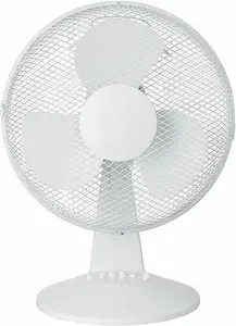 12inch Low Noise 3 Speed Desk Fan White