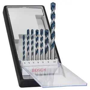 Bosch Professional CYL-5 Concrete Drill Bits Set - 7 Pieces (4mm, 5mm, 5mm, 6mm, 6mm, 8mm, 10mm)