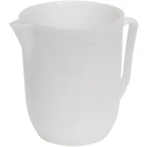 1 Litre Low Density Measuring Jug with Spout and Measurement Scales