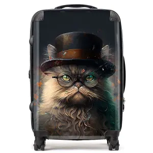 Persian Cat Splashart Suitcase - Medium