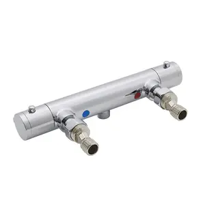 Round Shower Mixer Thermostatic Bar Mixer Exposed Shower Valve