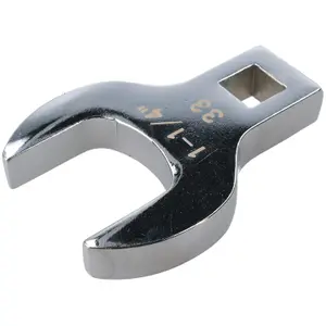 33mm (1 1/4") Crowfoot Wrench 1/2" Drive Crows Feet Spanner for Torque Wrenches