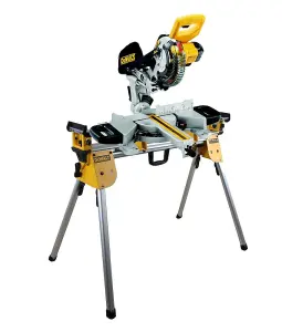 Dewalt DCS365N 18v Cordless XPS 184mm Mitre Saw Bare Unit + DE7033 Leg Stand