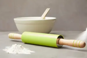 Interiors by Premier Zing Green Silicone Rolling Pin