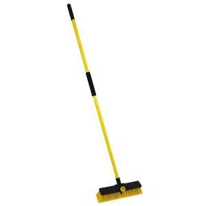 Charles Bentley 14" Bulldozer Yard Broom Sweeper Heavy Duty Industrial